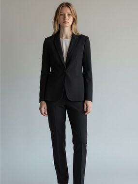 Women’s Banana Republic Classic Black Blazer and Pant  Size 10